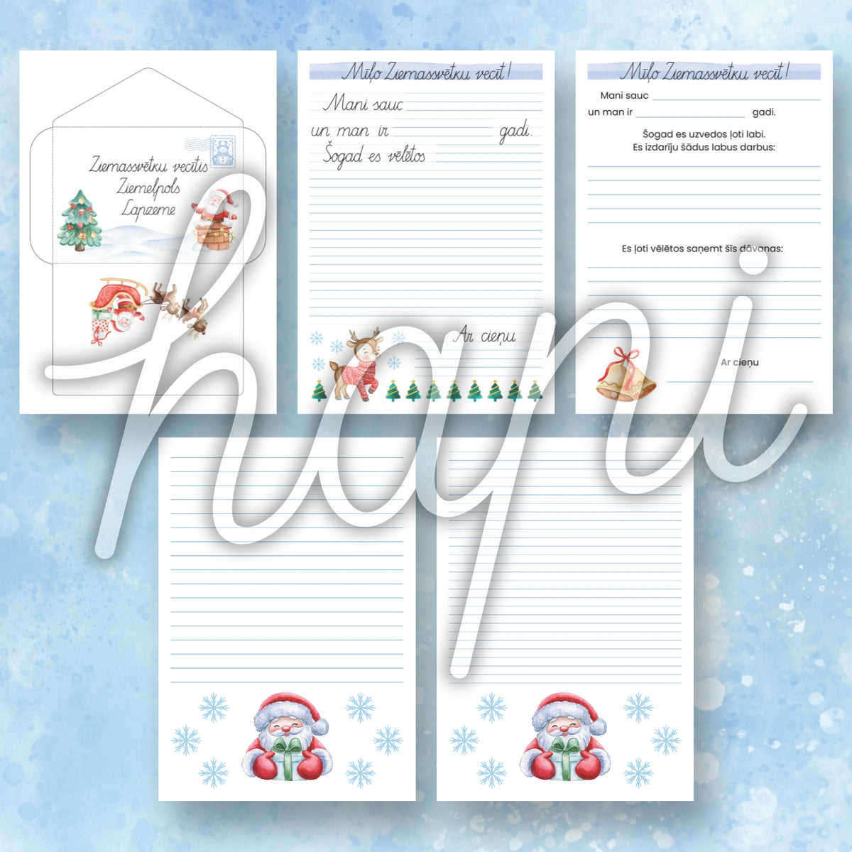 šabloni vēstulei Ziemassvētku vecītim baltaita pirmsskola sākumskola